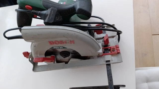 BOSCH PKS 55 A Circular Saw 220V Good condition with blade £19.00 ...