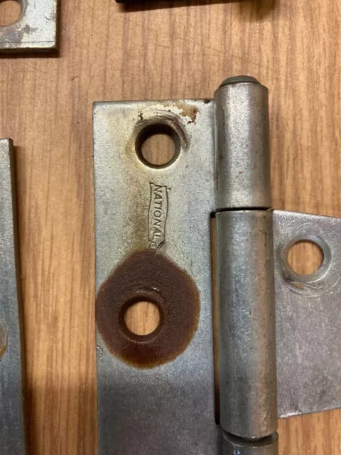 Huge Lot Of Vintage Stanley/ National/ Misc. Barn Door Hinges, Latch, Hardware 8