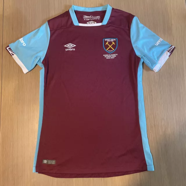 West Ham Large Boys (LB 152cm) Jersey / Shirt 2016 / 17