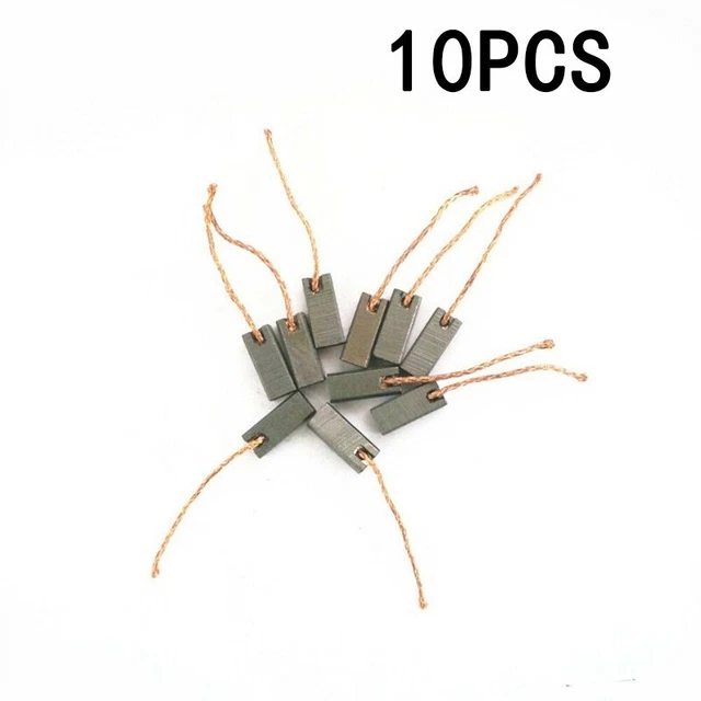 Cepillo de carbón piezas motor accesorios 7x8x19mm generador eléctrico taller