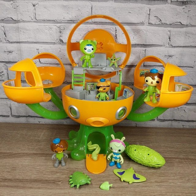 OCTONAUTS OCTOPOD PLAYSET Sea Slimed Pod Light Sound And Figure Bundle