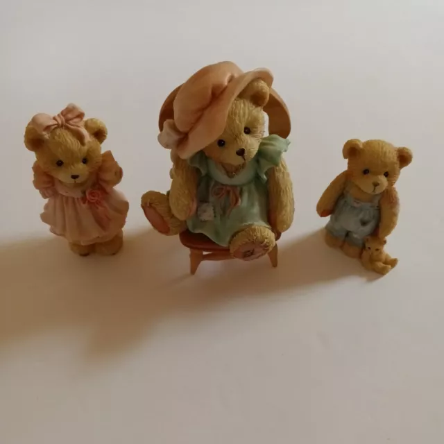 Cherished Teddies - A MOTHERS LOVE BEARS ALL THINGS Child of Hope & Chil of Love