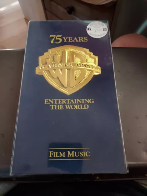 Warner Bros 75 Years of Film Music Entertaining the World 4 CD Box Set & Book