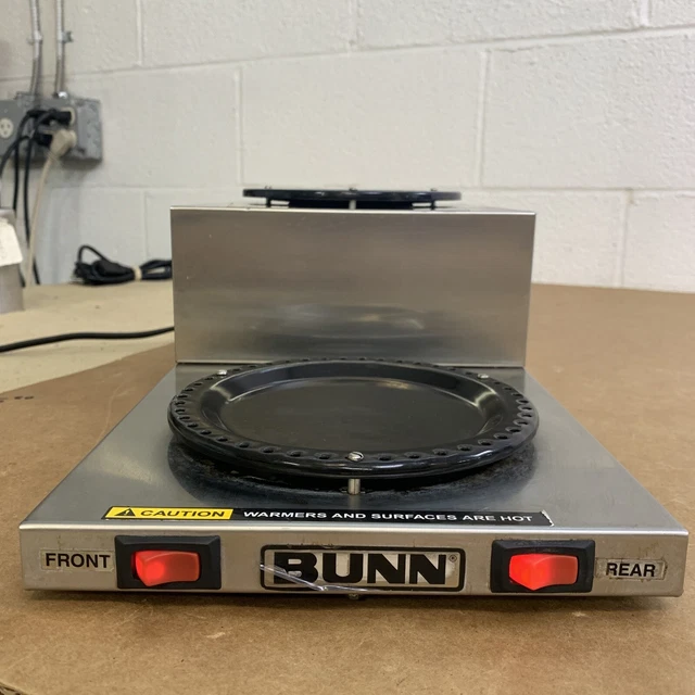 BUNN Model WL2 - 2 Tier Duel Coffee Warmer, Stainless Steel.