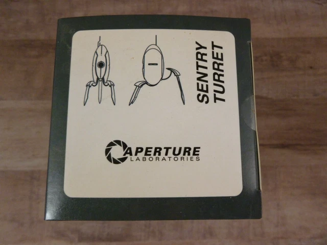 PORTAL 2 Sentry Turret Talking LED Flashlight Light ThinkGeek/Valve NIB RARE 3