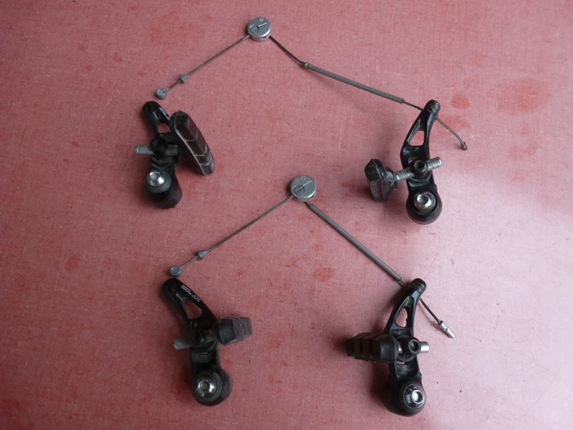 Freins V-Brake Shimano Deore LX BR M600 – VTT Vintage, Argent, Aluminium (occasion)