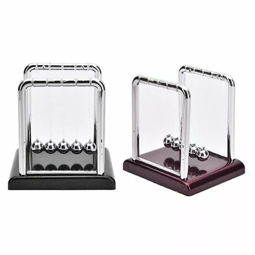 1Pc Newtons Cradle Steel Balance Ball Physics Science Fun Decoration Gift Toy