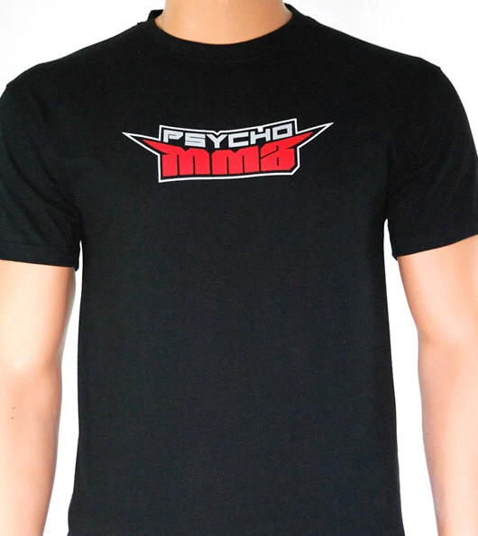 T-shirt uomo arti marziali MMA palestra allenamento - Psycho MMA 8