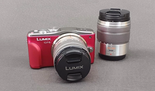 PANASONIC DMC-GF6 MIRRORLESS Single Lens Double Zoom Lens