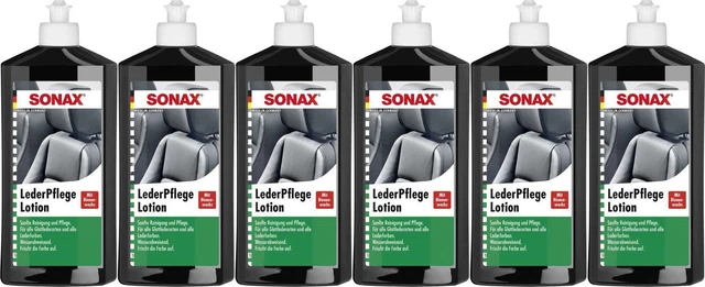 Sonax lozione per la cura della pelle 500 ml - set VPE - 6 pezzi - 02912000
