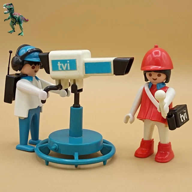 PLAYMOBIL TÉLÉVISION, CAMION nacelle 3530 (sans accessoires et