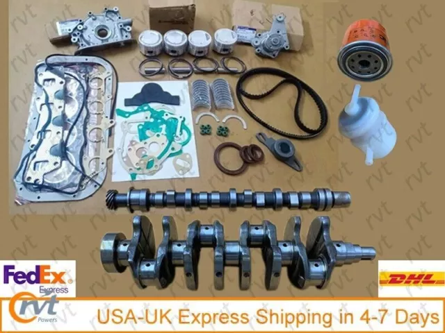 Complete Overhaul Engine Rebuild Kit for Suzuki Samurai SJ413 G13BB 16 Valve