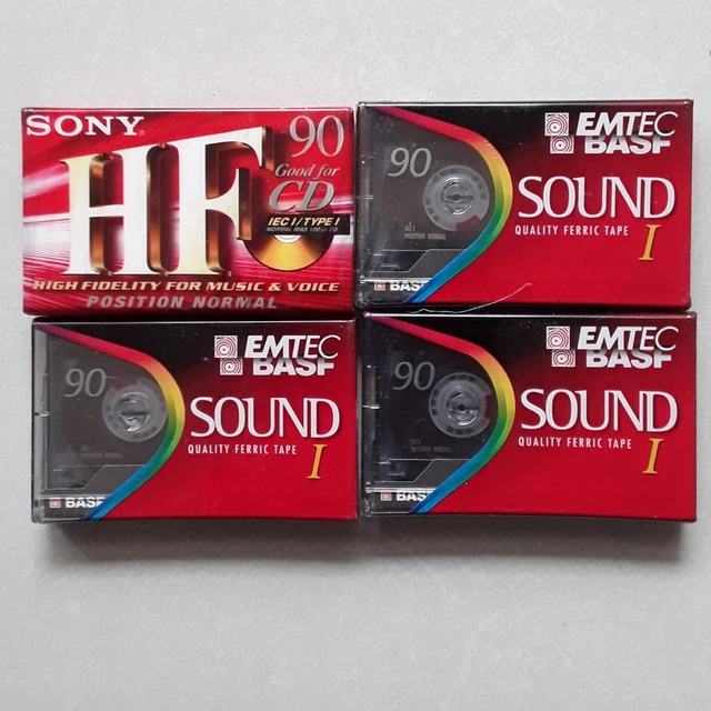 Sony HF 60 Leer Kassette - 3 Cassettes SONY vierge (Neu und originalverpackt) in Savagnier für