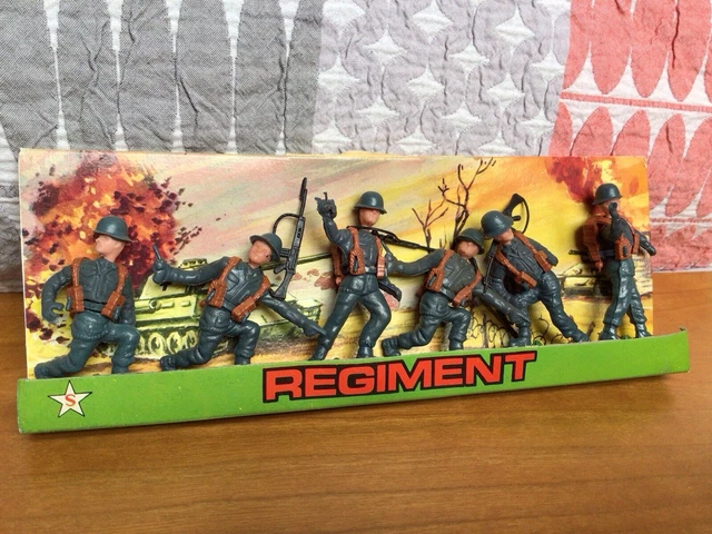 LOT De 4 Sets De Figurines Conte Collectibles – Soldats Seconde Guerre Mondiale, échelle 1:32, Infanterie