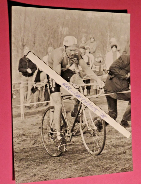 1984 PHOTO DE PRESSE CYCLO CROSS CSM PERSAN LEBRAS