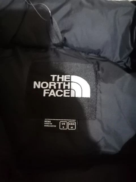 Giubbotto Piumino uomo donna the north face Nuptse 700 ROSSO TAGLIA S 8