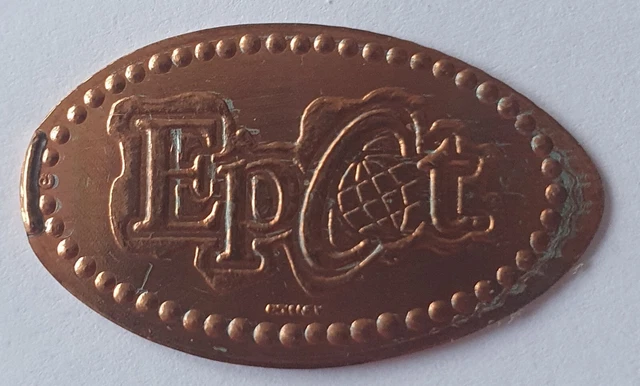 Disney Pressed Cent Coin: Epcot