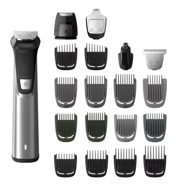 Norelco Multigroom Series 7000 23 Piece Mens Grooming Kit, Trimmer For Beard