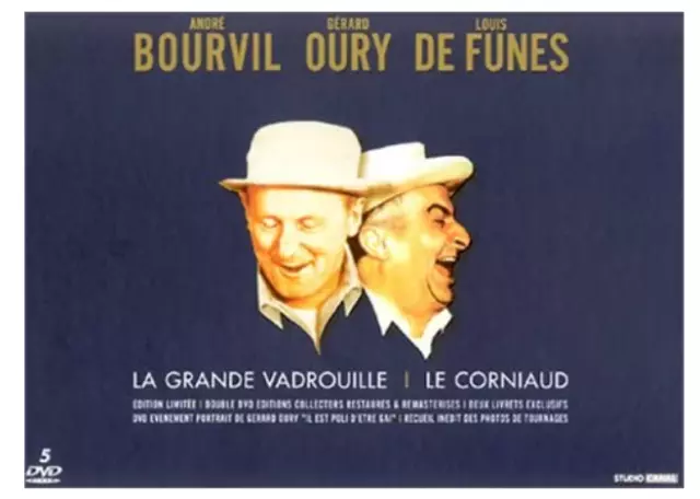 Bourvil-Oury-de Funès : Le corniaud + La Grande vadrouille [Édition Collector]