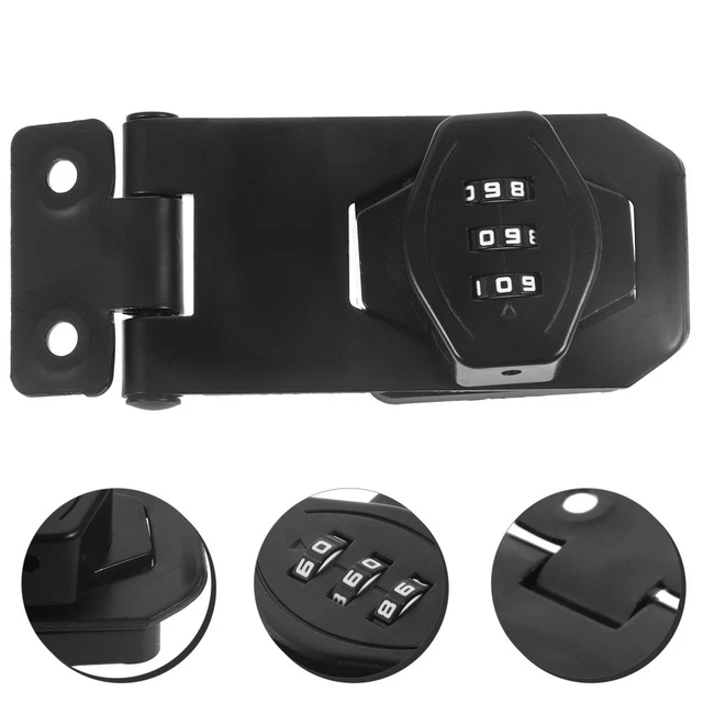 ABUS Cadenas à Code 155/30 - Léger Et Robuste Pour Valise, Vestiaire - Corps Zinc, Code Réglable - Blanc/Noir