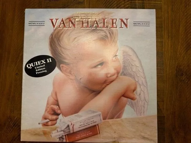 VAN HALEN "1984" Original PROMO QUIEX II Audiophile LP 1984 Gold Stamp Vinyl