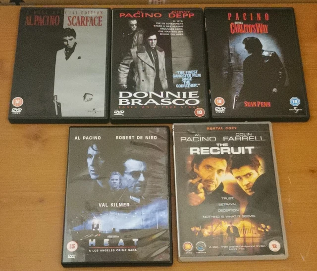 AL PACINO CRIME Thriller Gangster Action Drama x 5 Joblot Dvd Films