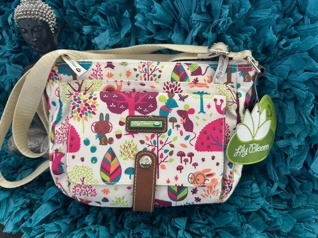 Lily Bloom Purse Bag Narnia Nirvana Cristina Crossbody 100 AUTHENTIC FAST SHIPPI