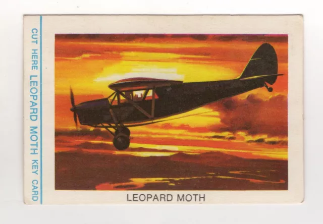 Bread Great Sunblest Air Race Cards #05 Leopard Moth