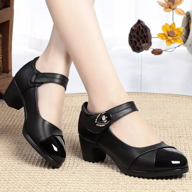 Bombas De MuJer Zapatos DE Cuero Moda Nuevo Zapato De Tacón Alto Nuevo EstilO