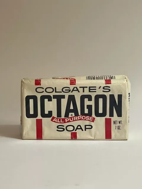 3 Vintage Octagon Soap Bars new in wrapper 7.05 oz