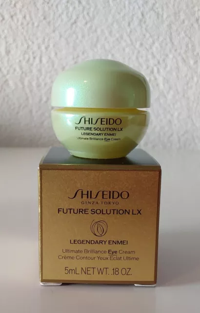 Shiseido Future Solution LX Legendary Enmei Eye Cream 5ml Luxusprobe Neu/Ovp