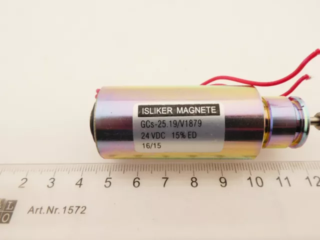 Hubmagnet ISLIKER GCs-25.19/V1879 / 24V DC / 15% ED (21-5-21-24) 3