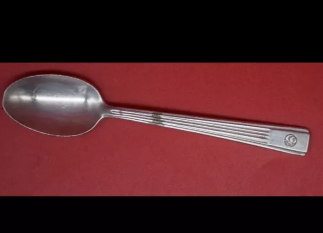 International silverplate marked "The New York Hilton" demitasse spoon, 4 3/8"