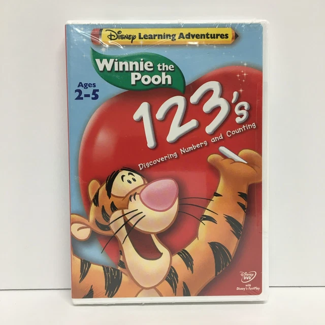 NEW WINNIE THE Pooh 123's Numbers and Counting Disney Learning