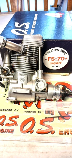 Modellmotor O.S. FS-91 Surpass 4 Stroke Engine No. 35900 (Neu (gemäss - Foto 8