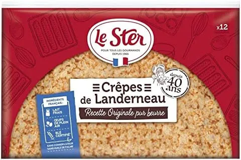 LOT DE 4 - LE STER - Crêpes De Landerneau Le Patissier - sachet de 300 g