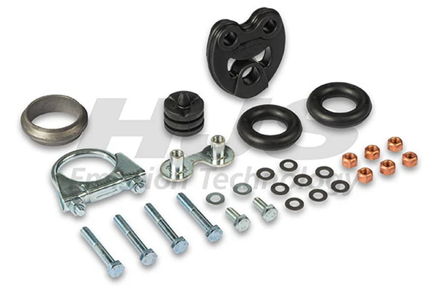 HJS Kit Montaggio Impianto Scarico 82 13 6379 per Mercedes 190 W201 201 022 023 122 024