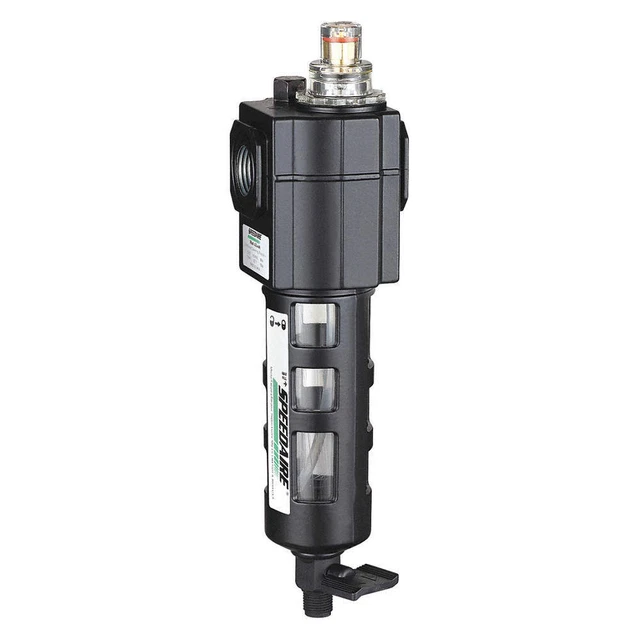 SPEEDAIRE 4ZL69 Air Line Lubricator,1/4In,50 cfm,150 psi