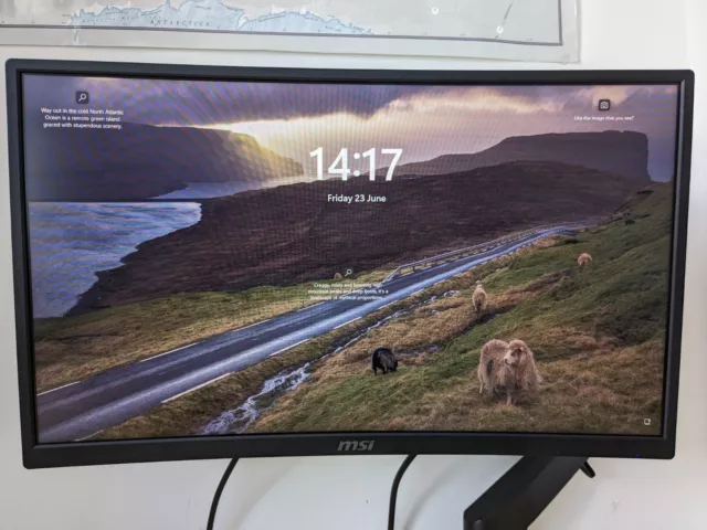 MSI Optix G241VC Full HD 75Hz 24" Curved Monitor (with VESA mount adapter)