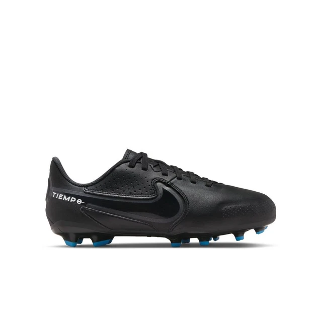 Nike Kinder Legend 9 Academy FG/MG Fußballschuhe Schwarz/Weiß DA1333-001 3