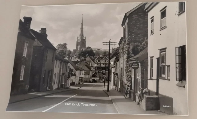 Mill End, Thaxted Essex real aerofilm photo Postcard