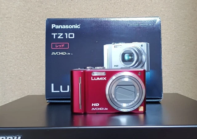 CONSOLA PANASONIC LUMIX DMC-TZ10 roja EUR 134,44 - PicClick ES