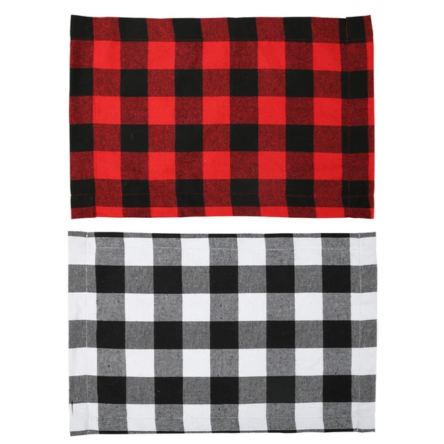 2 piezas Juegos de mesa de Navidad Tela Mantel de Navidad Juego de mesa resistente al calor