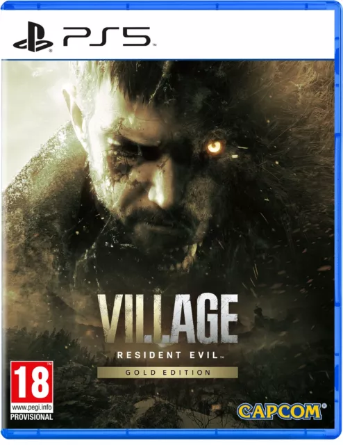 Resident Evil Village Gold Edition (PS5) PlayStation 5 Gold (Sony Playstation 5)