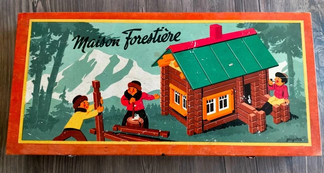 Jeu De Construction En Bois Jeujura – Forêt Baby, Jouet D'occasion Pour Petites Mains