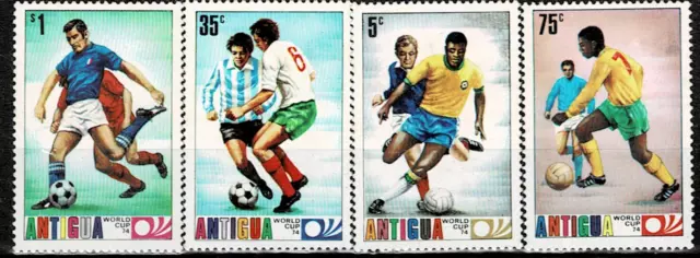 Antigua 1974 World Cup Football Championships Mh