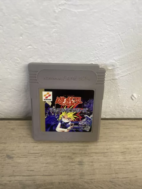 Yu-Gi-Oh! Duel Monsters Nintendo Gameboy Genuine Japanese Game Cartridge