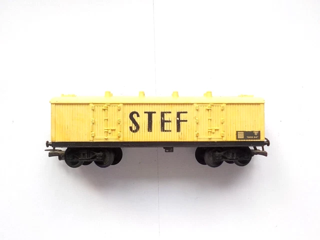 JOUEF HO 653 & 656 - Lot d'un wagon couvert et d'un