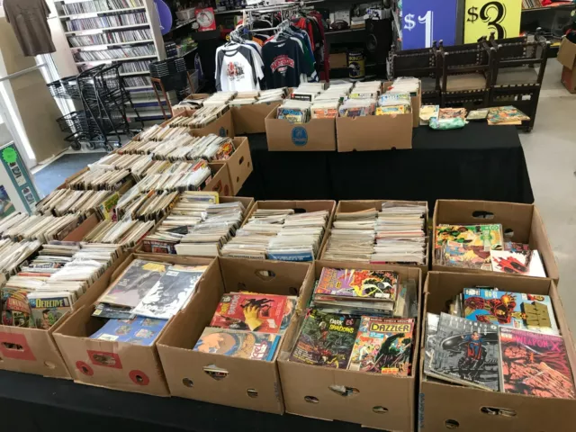 70S-2000S Vintage Comic Storage Locker Buyout Marvel Dc Independants Lot (75+/-)