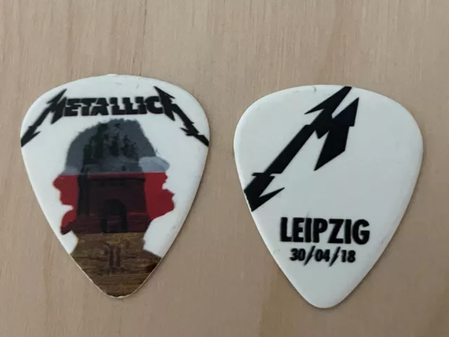 Metallica Guitar Pick Plektrum Leipzig 30/04/18 2018 WorldWired Tour